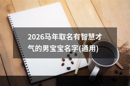 2026马年取名有智慧才气的男宝宝名字(通用)