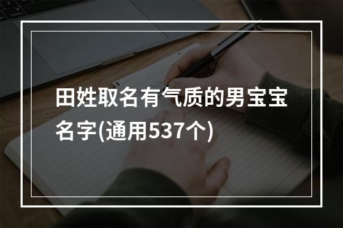 田姓取名有气质的男宝宝名字(通用537个)